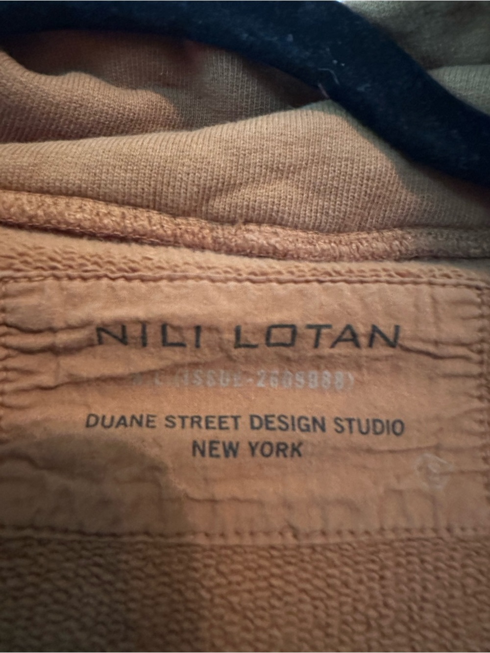 Nili Lotan mustard half zip